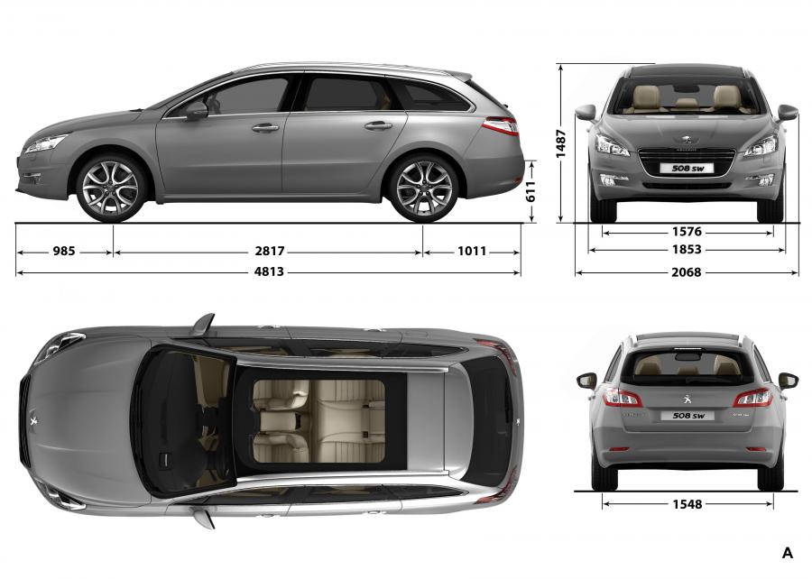  Peugeot 508 SW 2010 года  (фото 4 из 33)